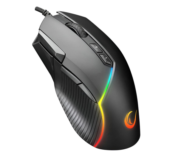 RAMPAGE Comfort 12800 DPI RGB - czarny - 1317598 - zdjęcie 2